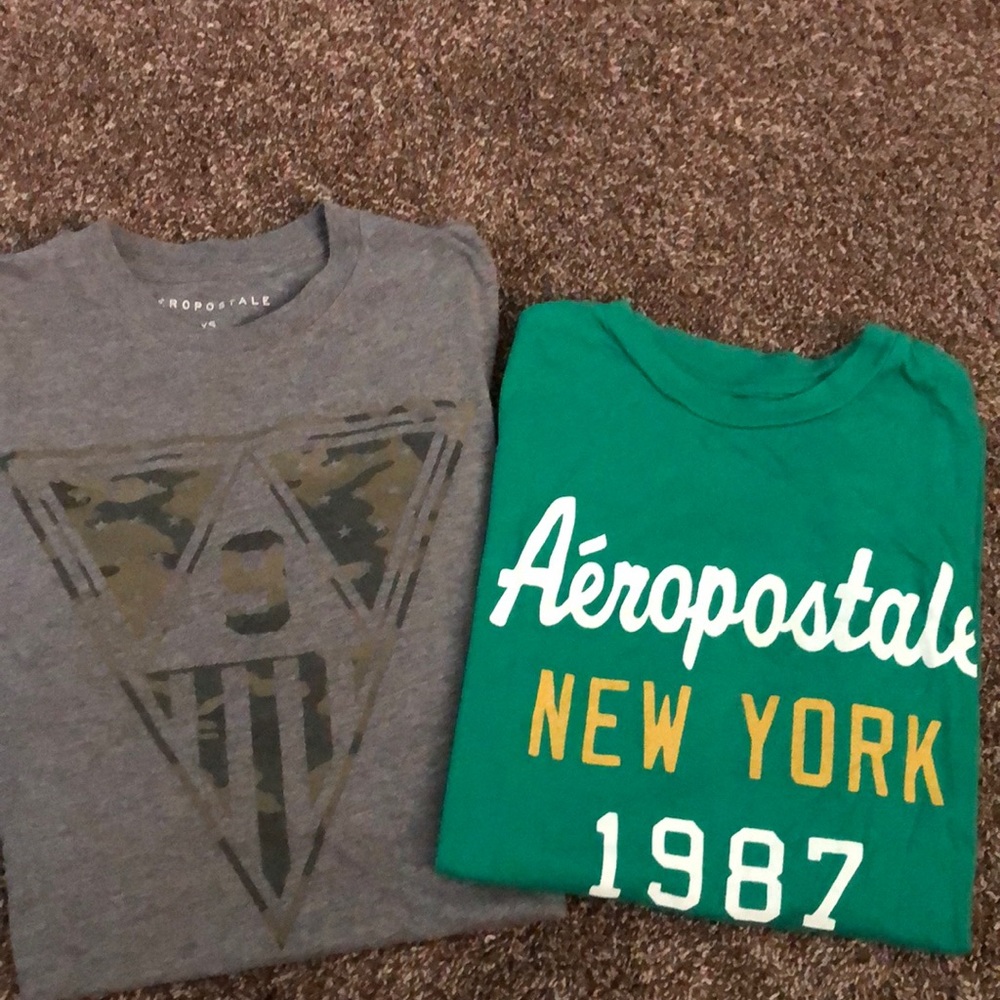 2 Aeropostale t-shirts
